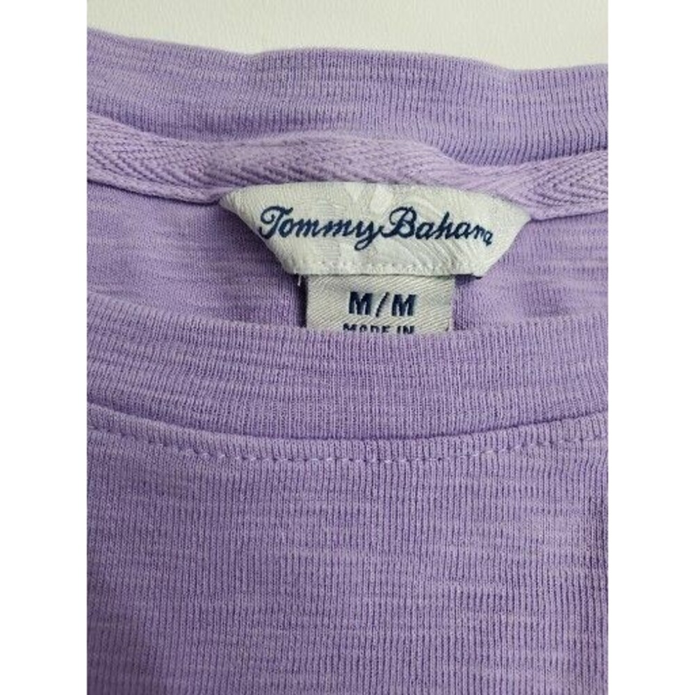 Tommy Bahama Women's Long Sleeve Casual Blouse, Purple, M - Picture 2 of 7